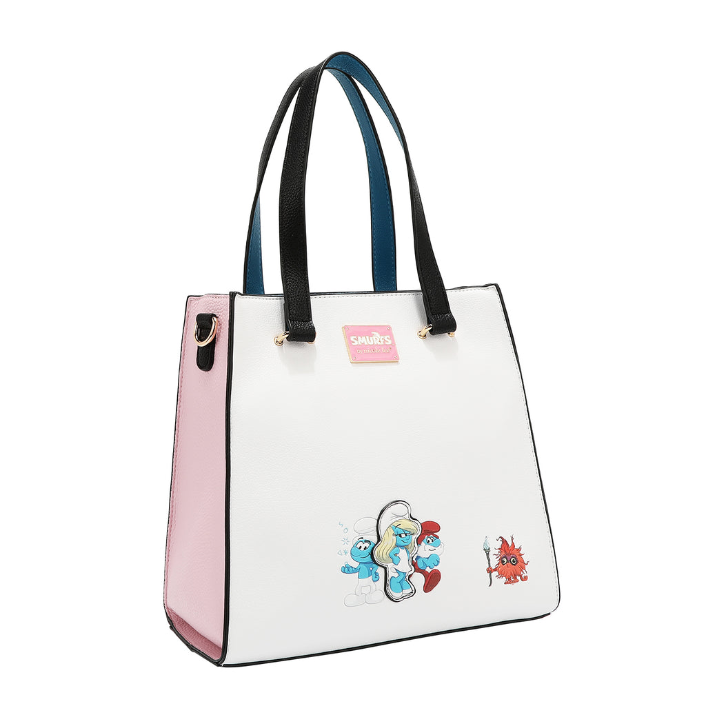ASA18007 A SMURF ADVENTURE - BOLSA TIPO TOTE