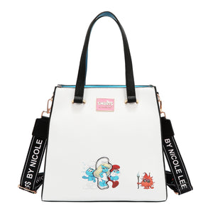 ASA18007 A SMURF ADVENTURE - BOLSA TIPO TOTE