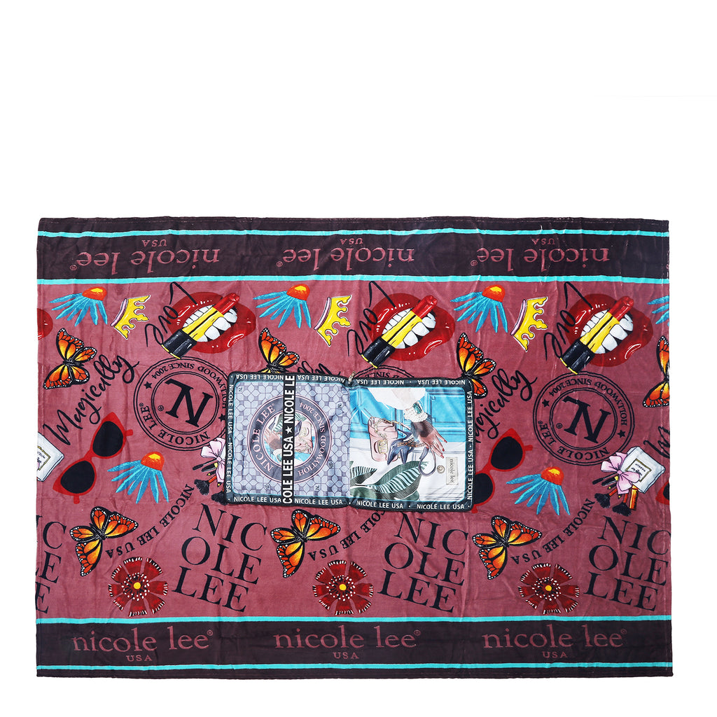 BC7605 EMOTION - MANTA DE ALMOHADA DE VIAJE