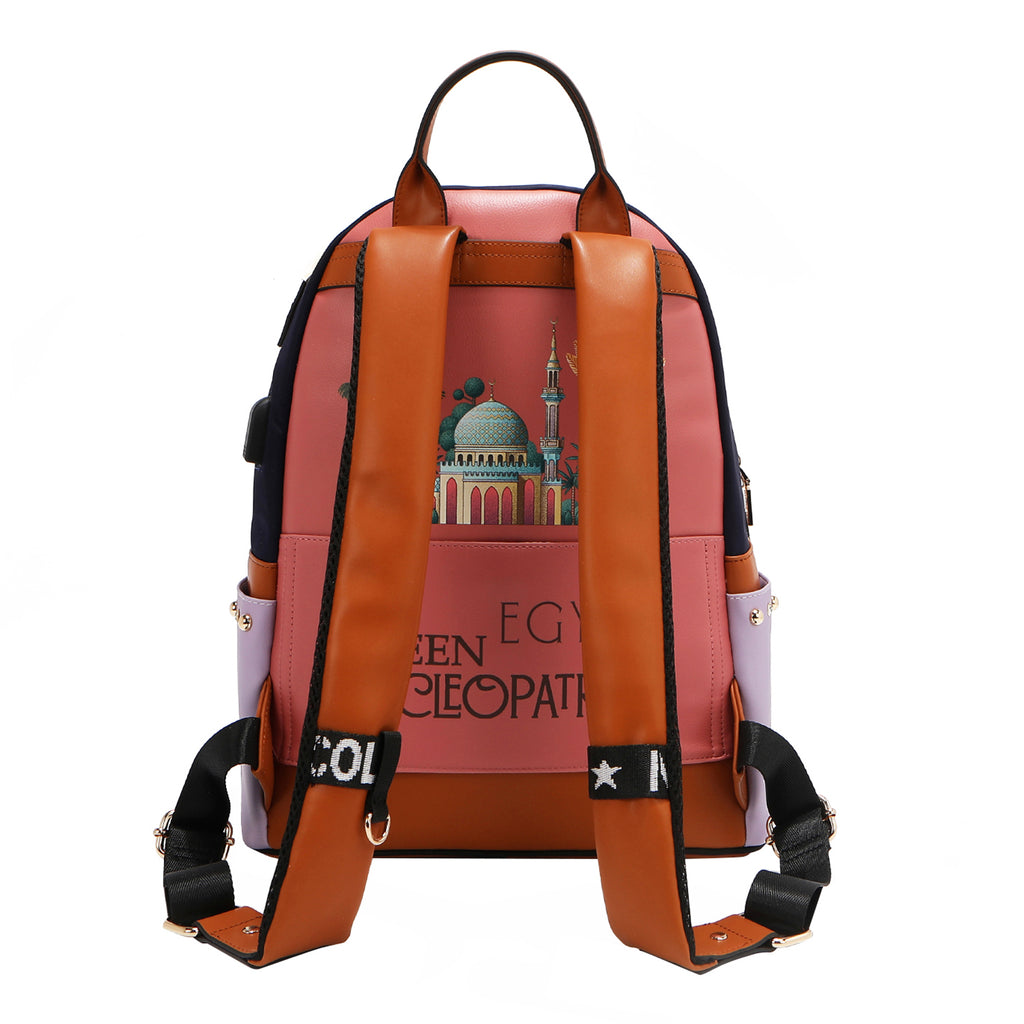 BP16698 QUEEN CLEOPATRA MOCHILA PARA PORTÁTIL CON PUERTO DE CARGA USB