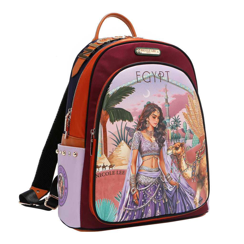 BP16698 QUEEN CLEOPATRA MOCHILA PARA PORTÁTIL CON PUERTO DE CARGA USB