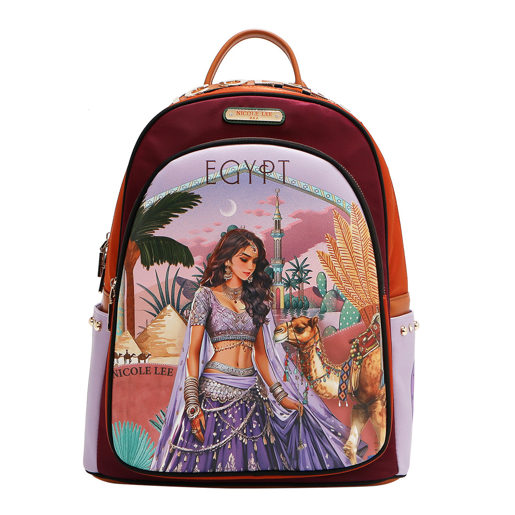 BP16698 QUEEN CLEOPATRA MOCHILA PARA PORTÁTIL CON PUERTO DE CARGA USB