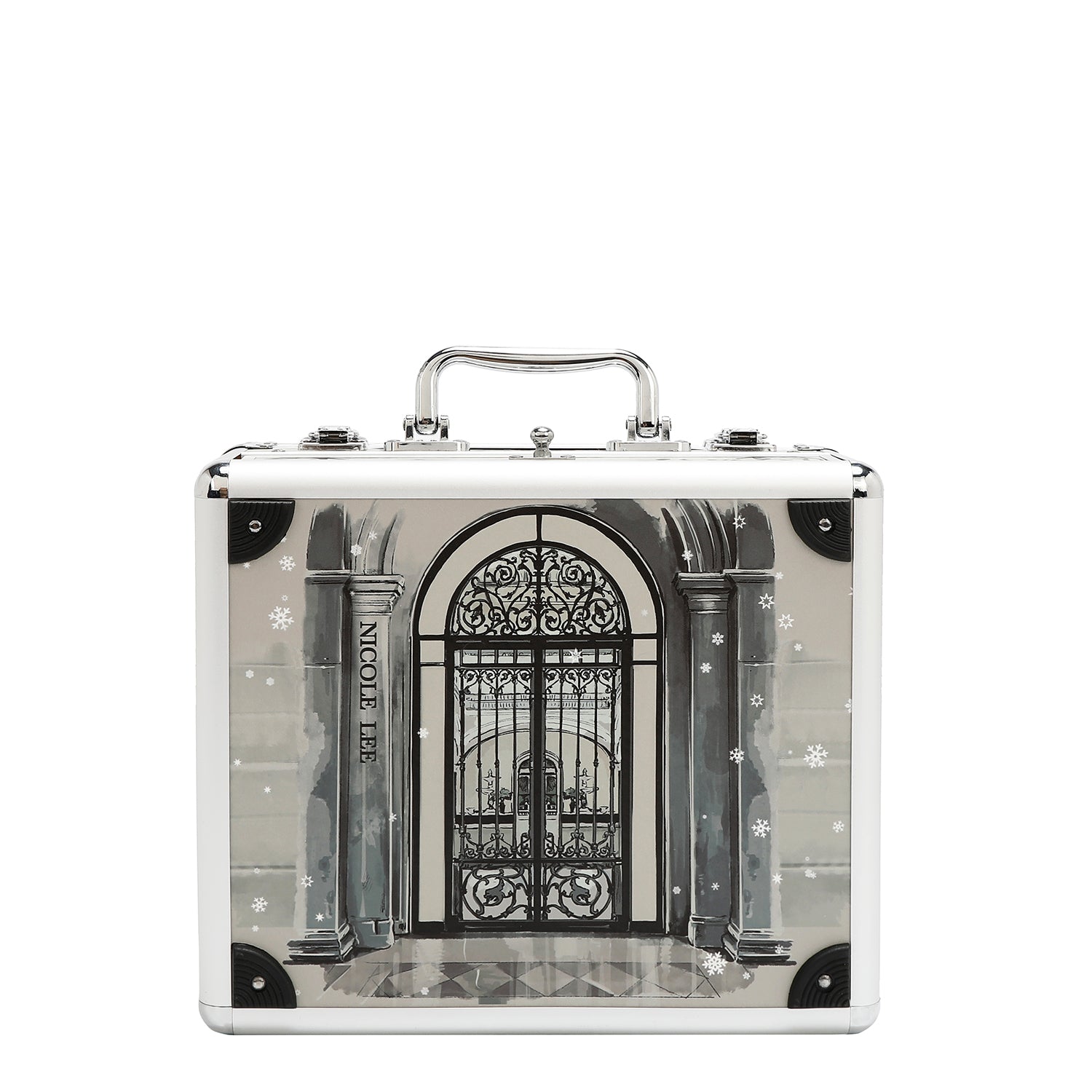 COS7970 MODA SNOWFLAKE - ESTUCHE DE COSMETICOS ARTISTICOS