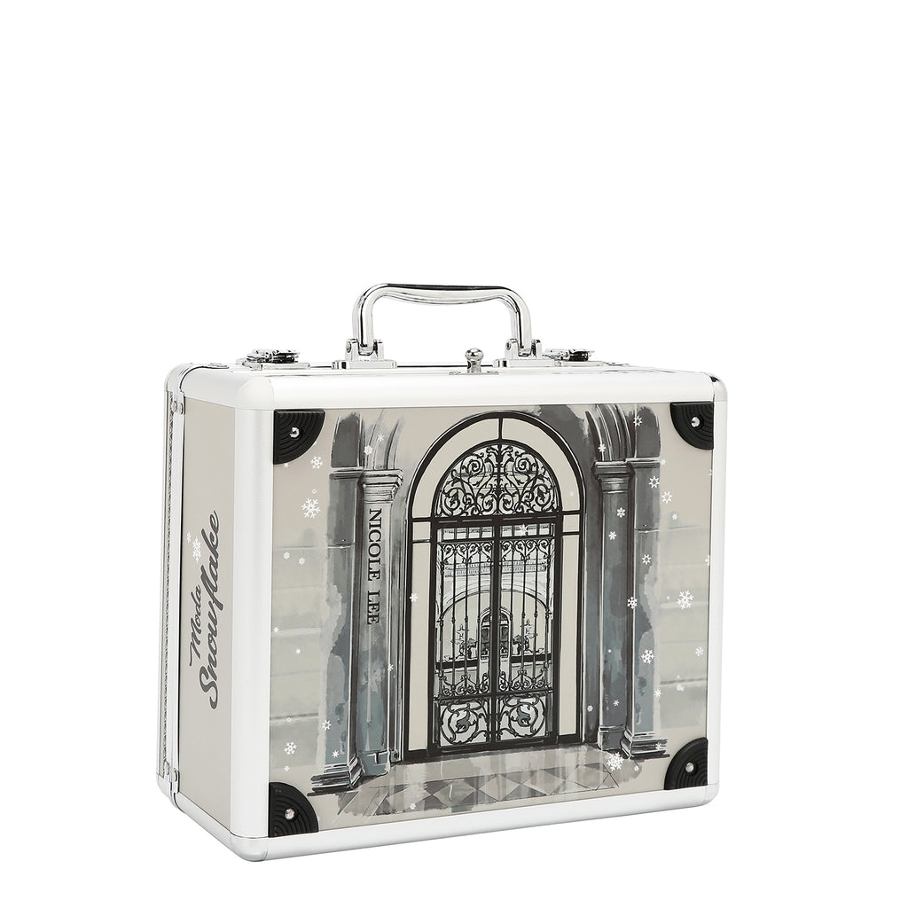 COS7970 MODA SNOWFLAKE - ESTUCHE DE COSMETICOS ARTISTICOS