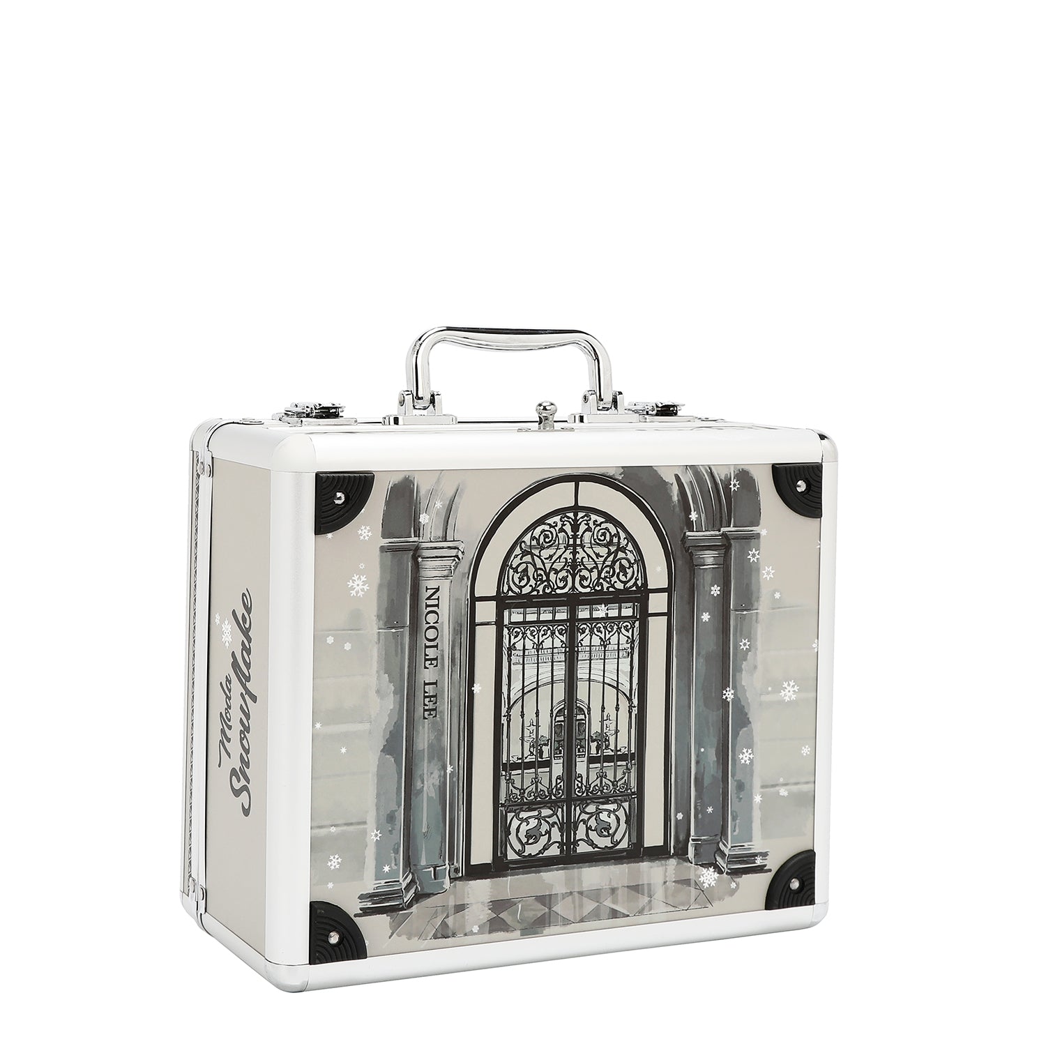 COS7970 MODA SNOWFLAKE - ESTUCHE DE COSMETICOS ARTISTICOS