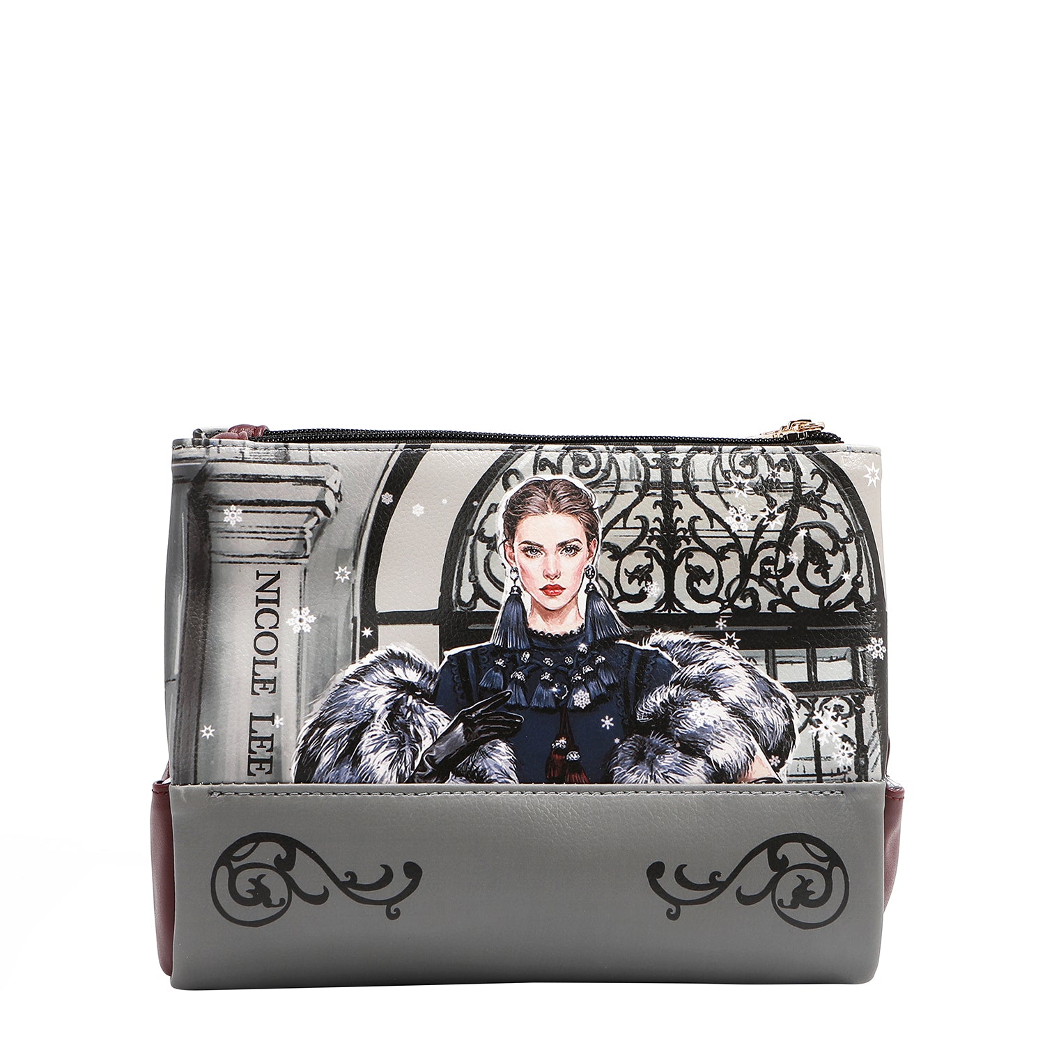 COS7980 MODA SNOWFLAKE - COSMETIQUERA DE VIAJE
