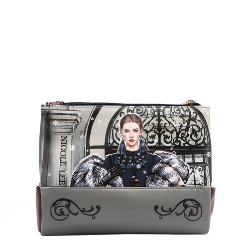 COS7980 MODA SNOWFLAKE - COSMETIQUERA DE VIAJE