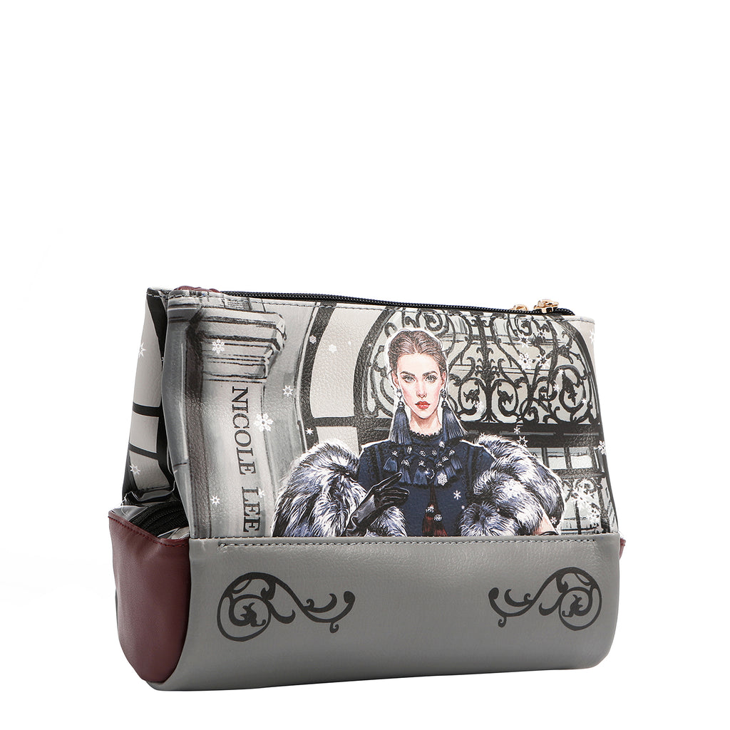 COS7980 MODA SNOWFLAKE - COSMETIQUERA DE VIAJE