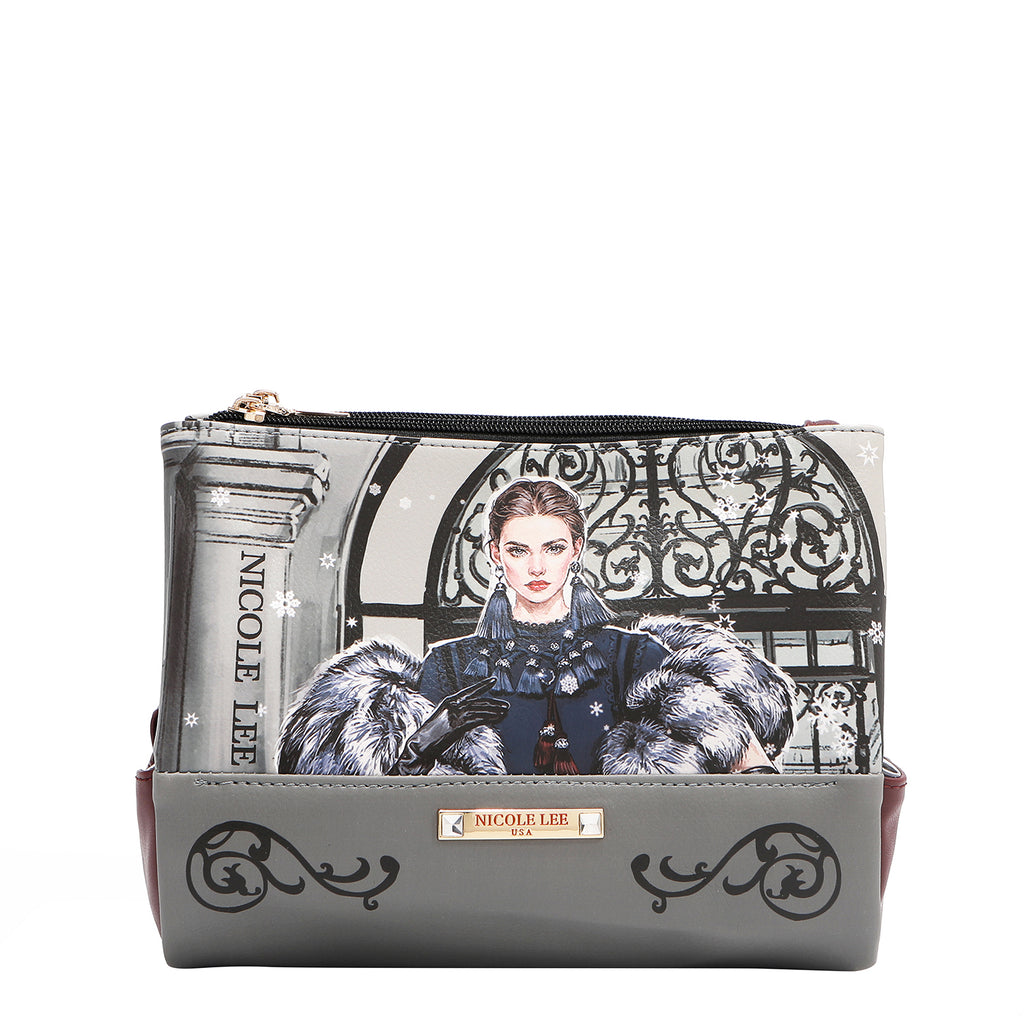 COS7980 MODA SNOWFLAKE - COSMETIQUERA DE VIAJE