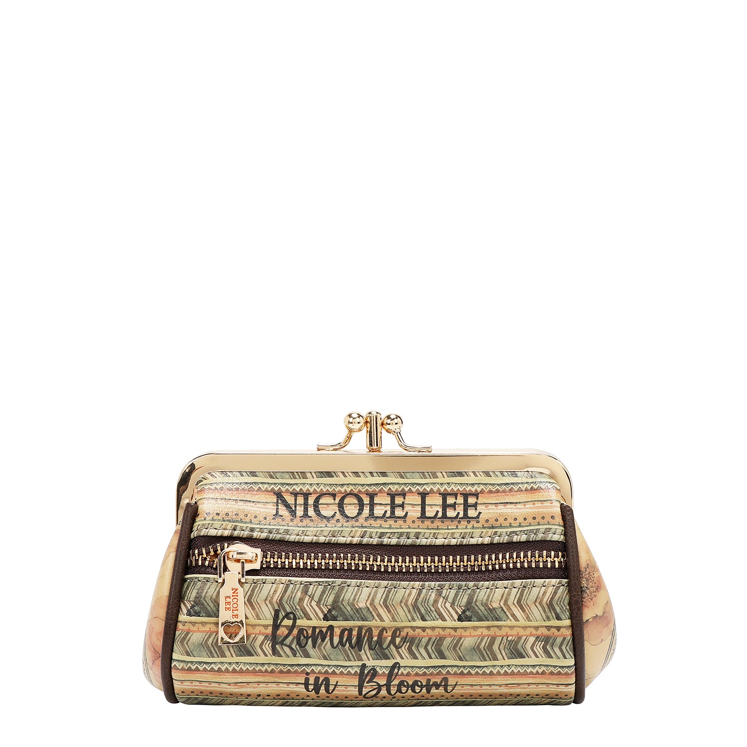 CP6614 REFLECTION OF LOVE - MONEDERO DE DOBLE BROCHE