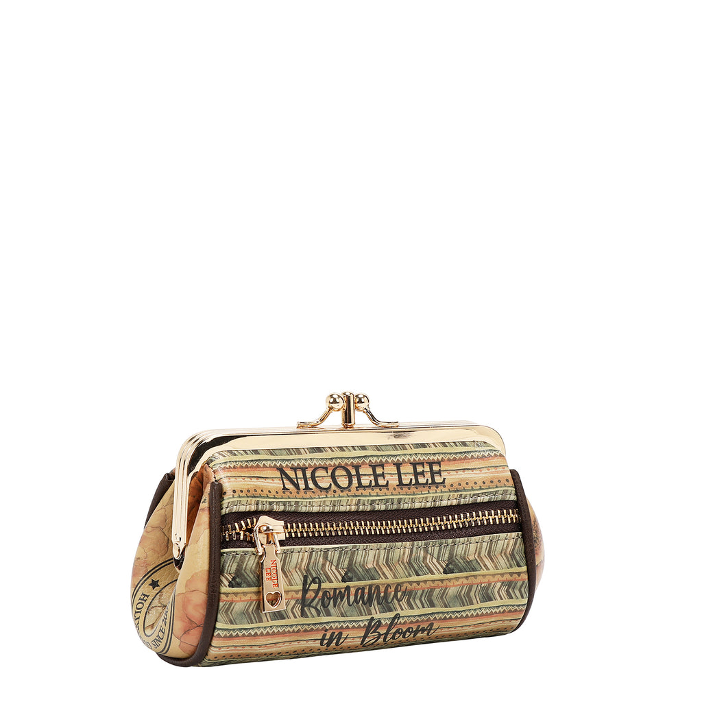 CP6614 REFLECTION OF LOVE - MONEDERO DE DOBLE BROCHE