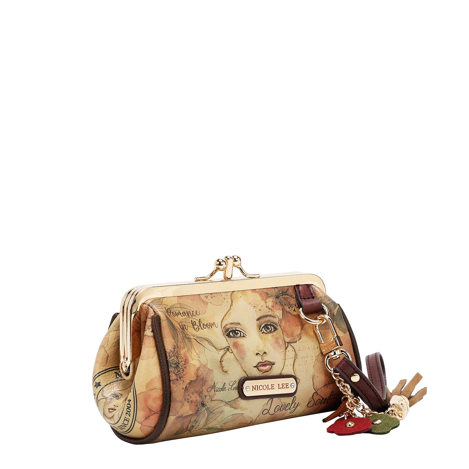 CP6614 REFLECTION OF LOVE - MONEDERO DE DOBLE BROCHE