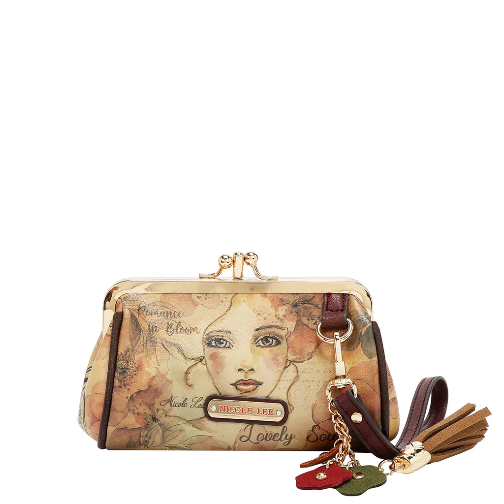 CP6614 REFLECTION OF LOVE - MONEDERO DE DOBLE BROCHE