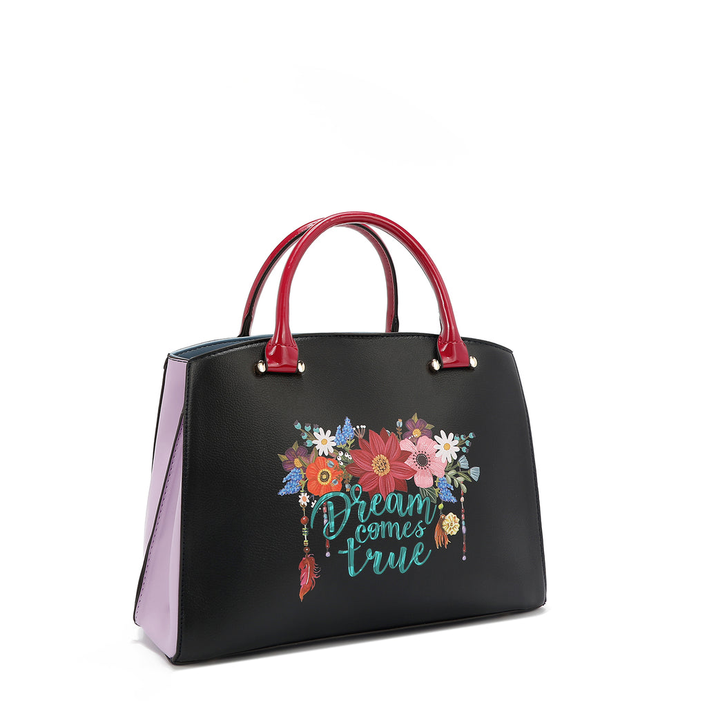 DCT17258 DREAM COMES TRUE - BOLSO DE TRES COMPARTIMIENTOS