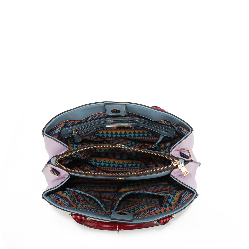 DCT17258 DREAM COMES TRUE - BOLSO DE TRES COMPARTIMIENTOS