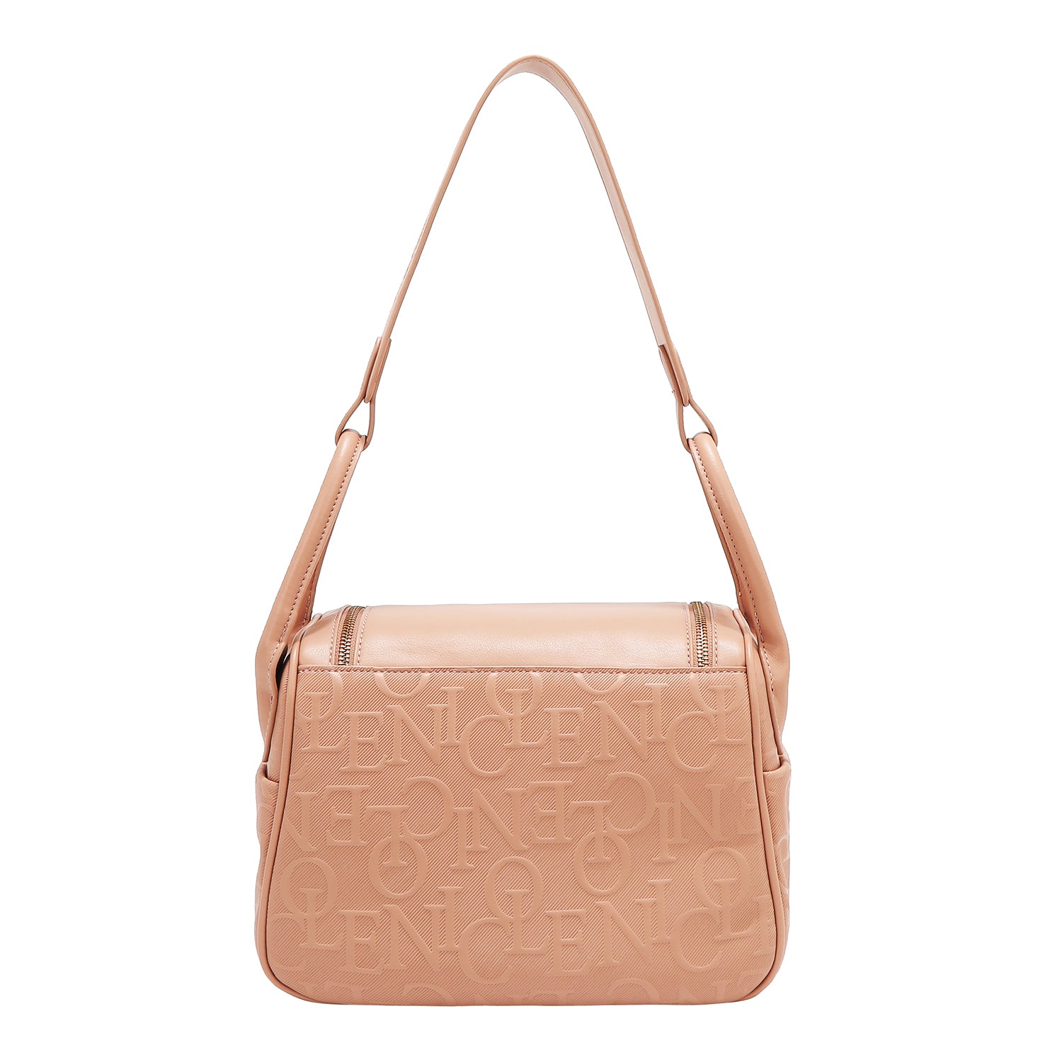 EMB17507 BLACK -BOLSO DE HOMBRO ELEGANCIA EN RELIEVE
