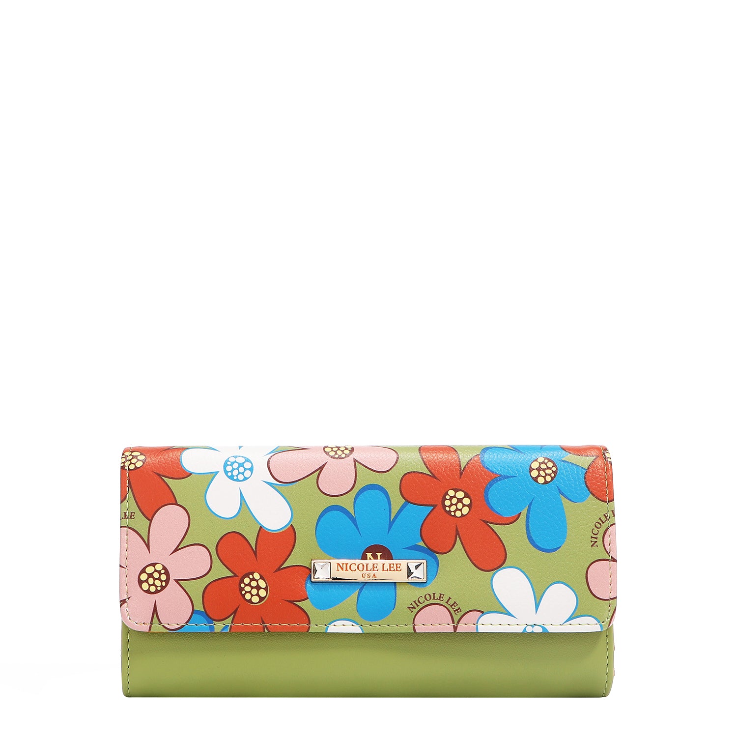 FLO7974 - CARTERA CON ESTAMPADOS FLORALES