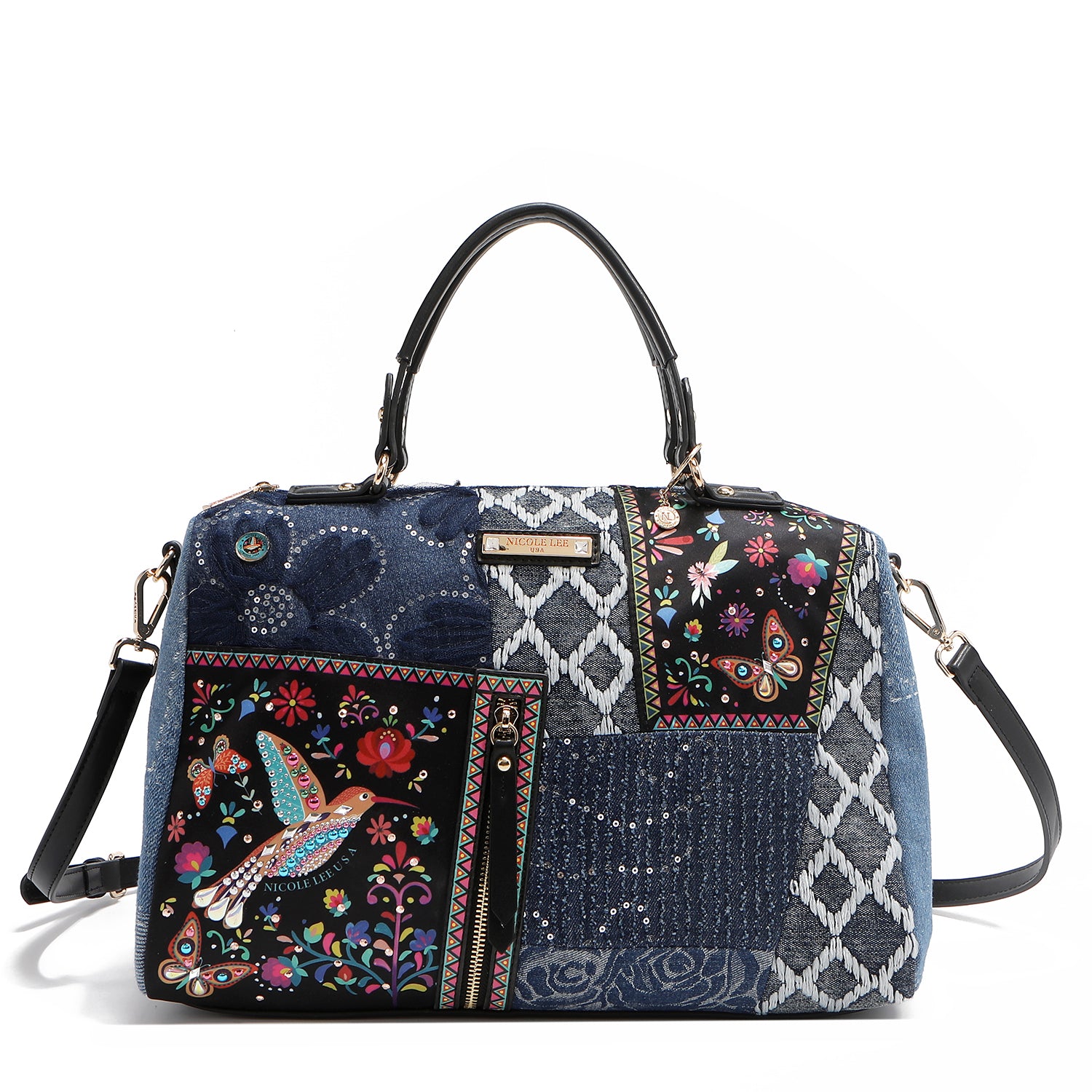 JS17031 BOSQUE DE AMOR- BOLSO TIPO BOSTON DENIM