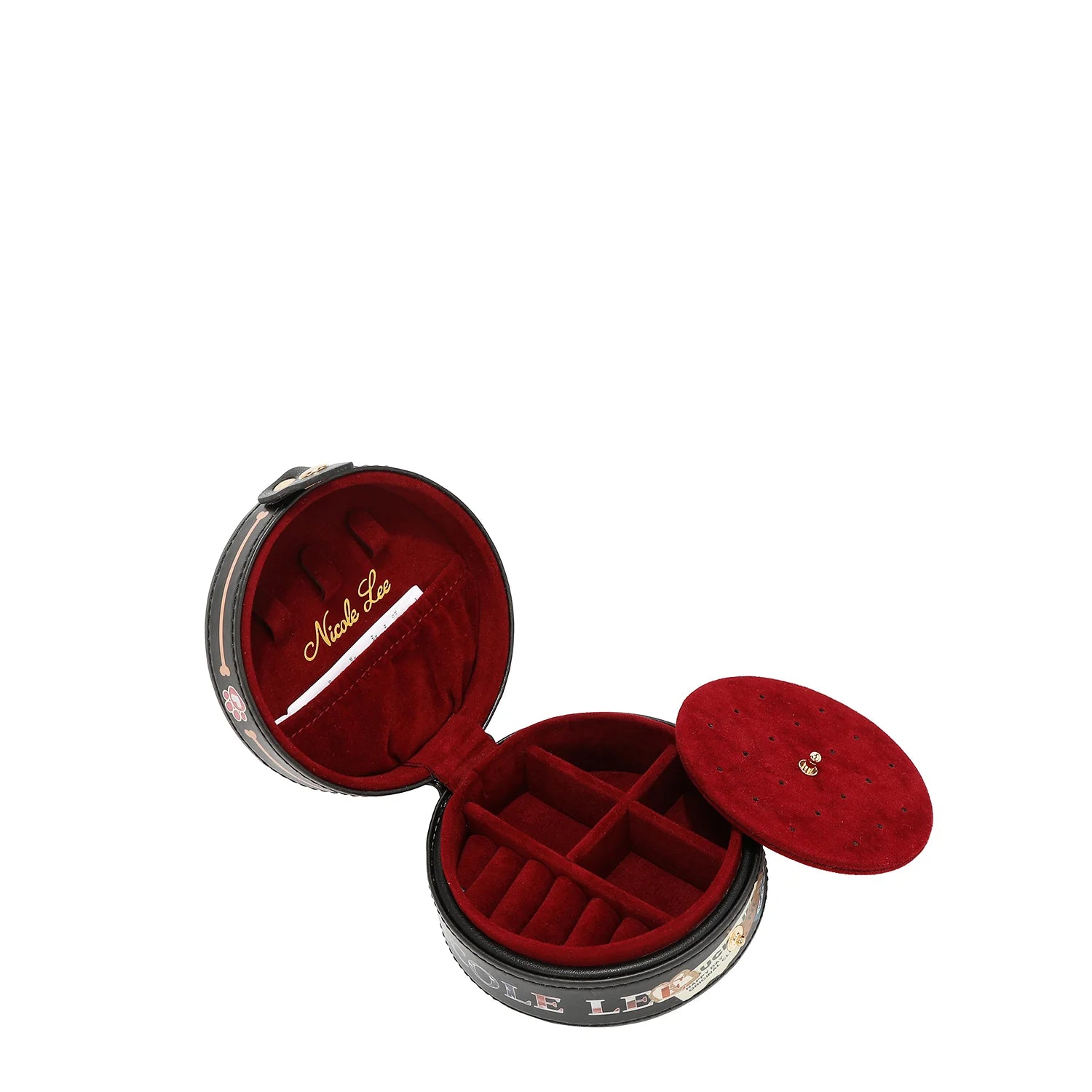 W7979 BEST SMILE -ESTUCHE REDONDO PARA JOYAS