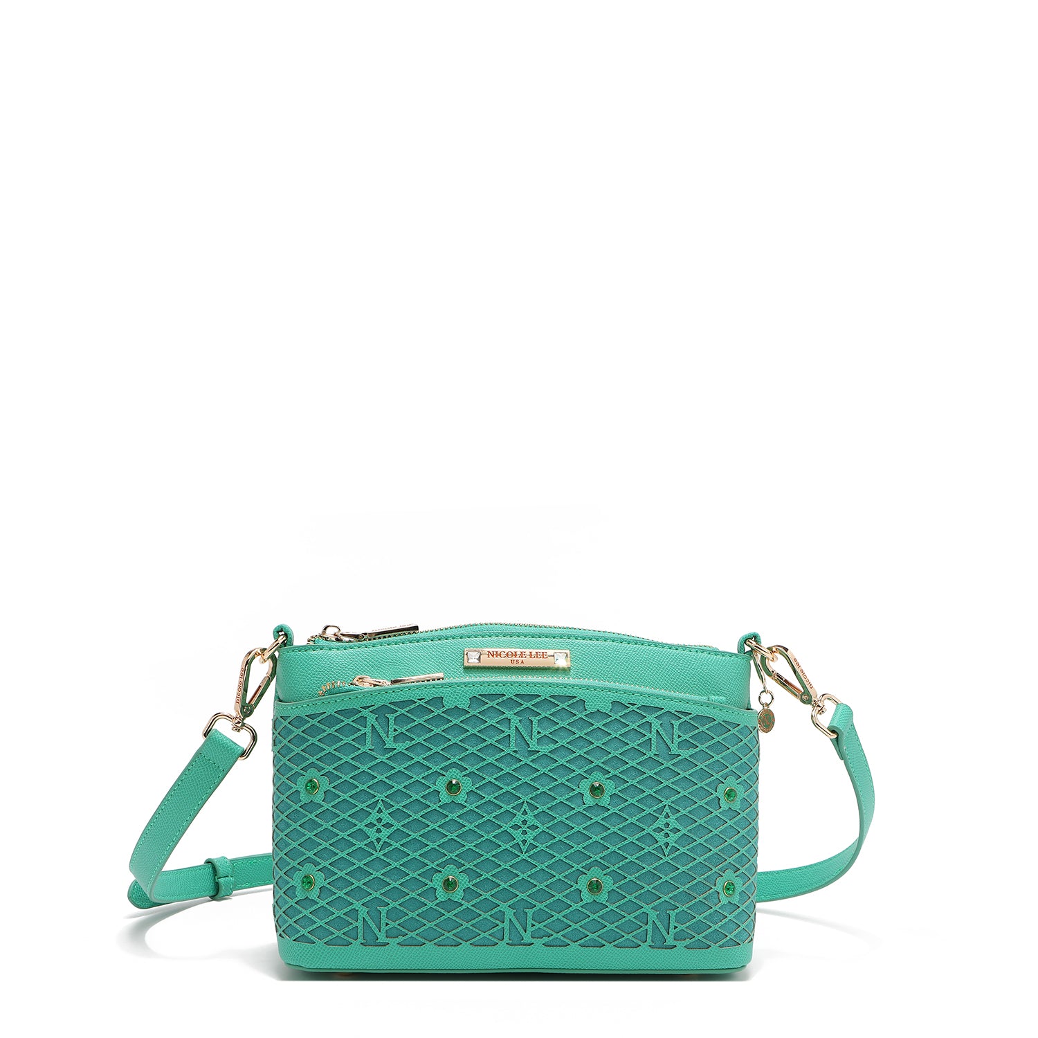 LSR17283 - BOLSO DE MONOGRAMAS CORTADOS A LASER