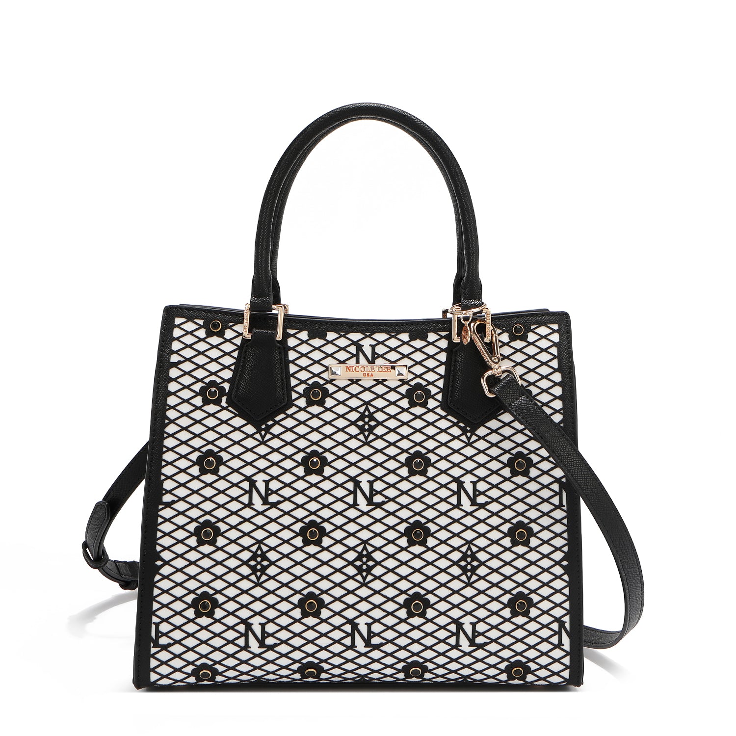 LSR17286 - BOLSO DE MONOGRAMAS CORTADOS A LASER
