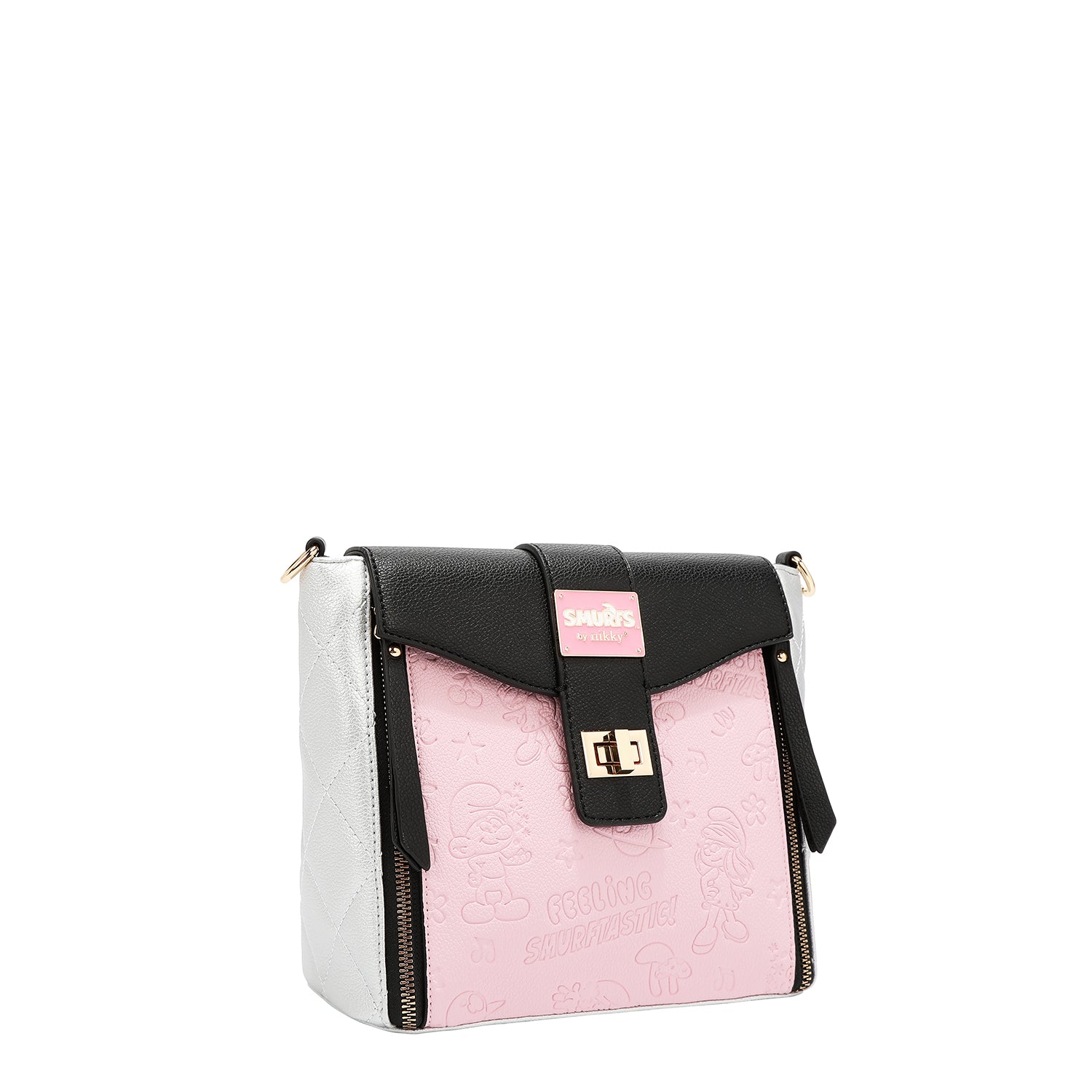 NK13001 SMURF EMBOSSED - CROSSBODY