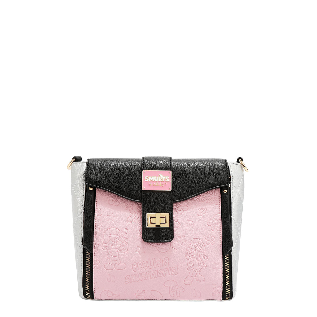 NK13001 SMURF EMBOSSED - CROSSBODY
