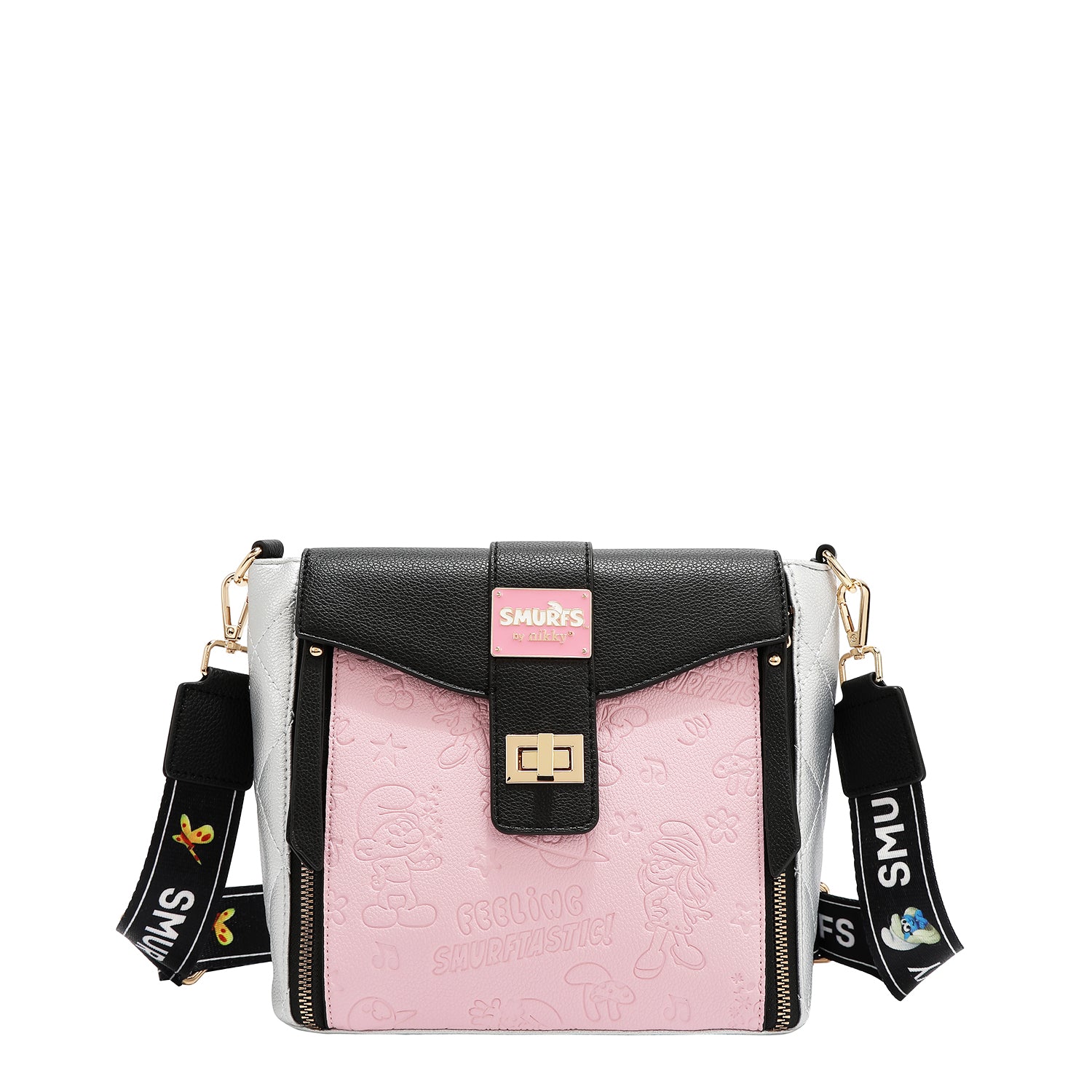 NK13001 SMURF EMBOSSED - CROSSBODY