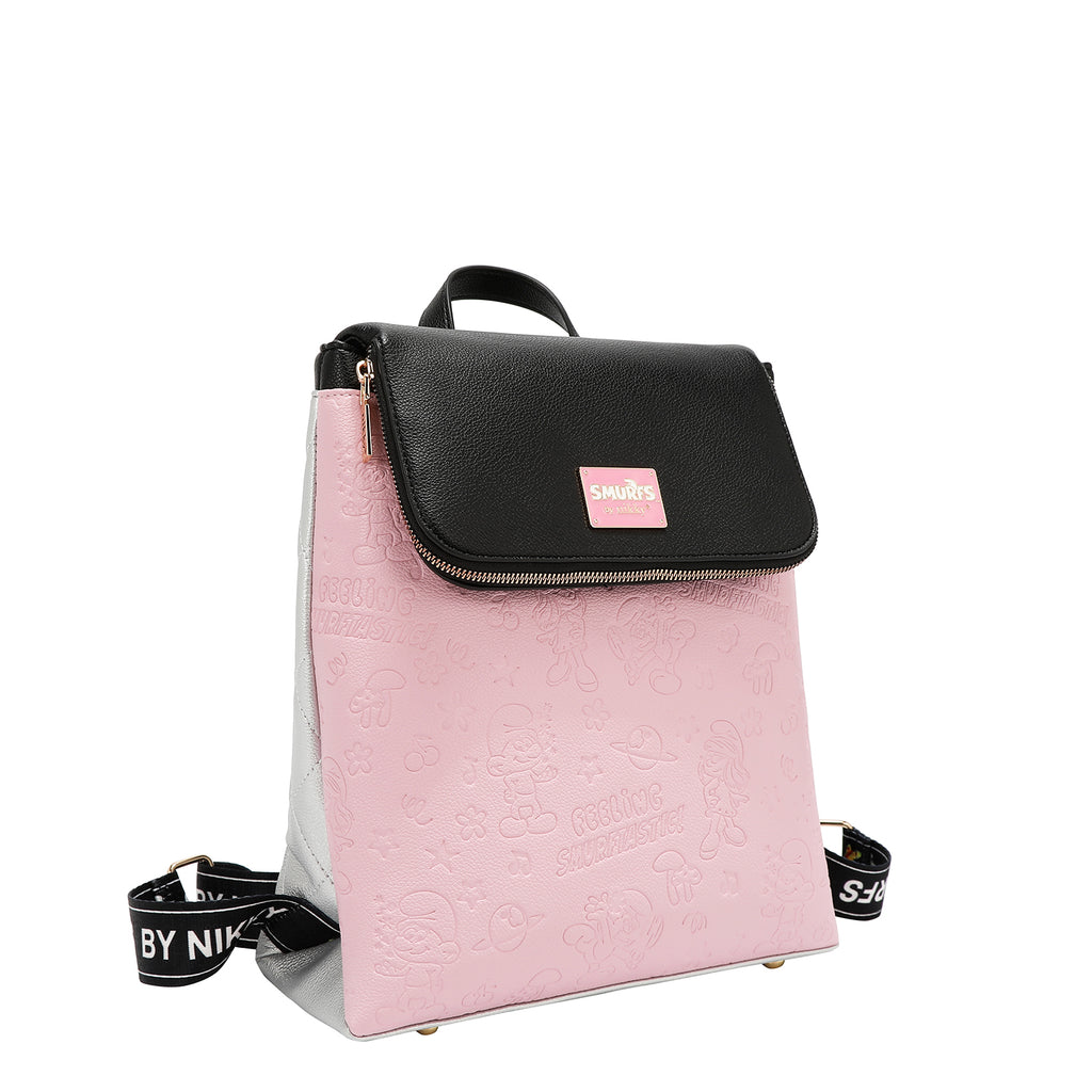 NK13002 SMURF EMBOSSED - BACKPACK
