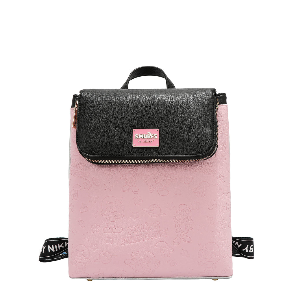 NK13002 SMURF EMBOSSED - BACKPACK