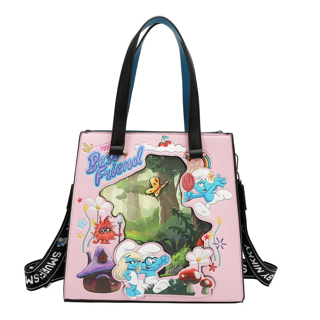 NK13003 SMURF BEST FRIEND - BOLSA TIPO  TOTE