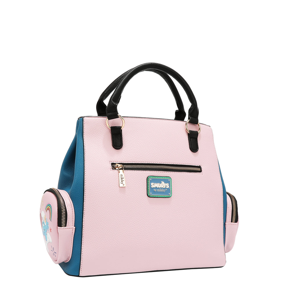 NK13004 SMURF BEST FRIEND - bolso con bolcillos a los costados