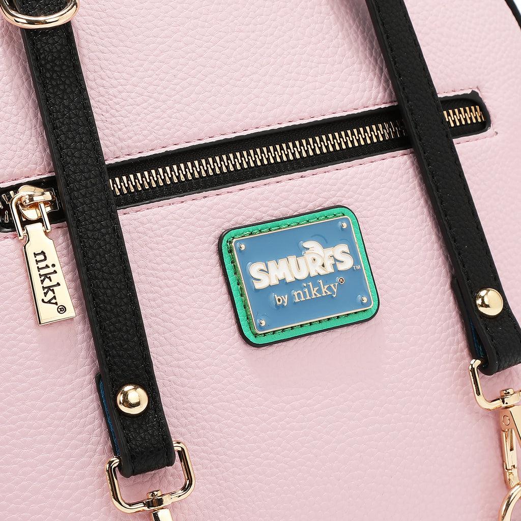 NK13005 SMURF BEST FRIEND - BOLSO CONVERTIBLE EN MOCHILA