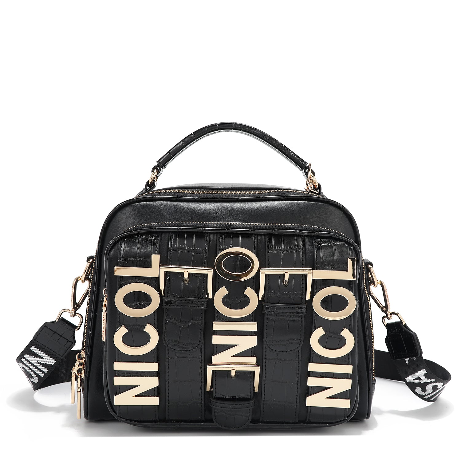 P17202 - BOLSO CON HERRAJE DE NICOEL LEE