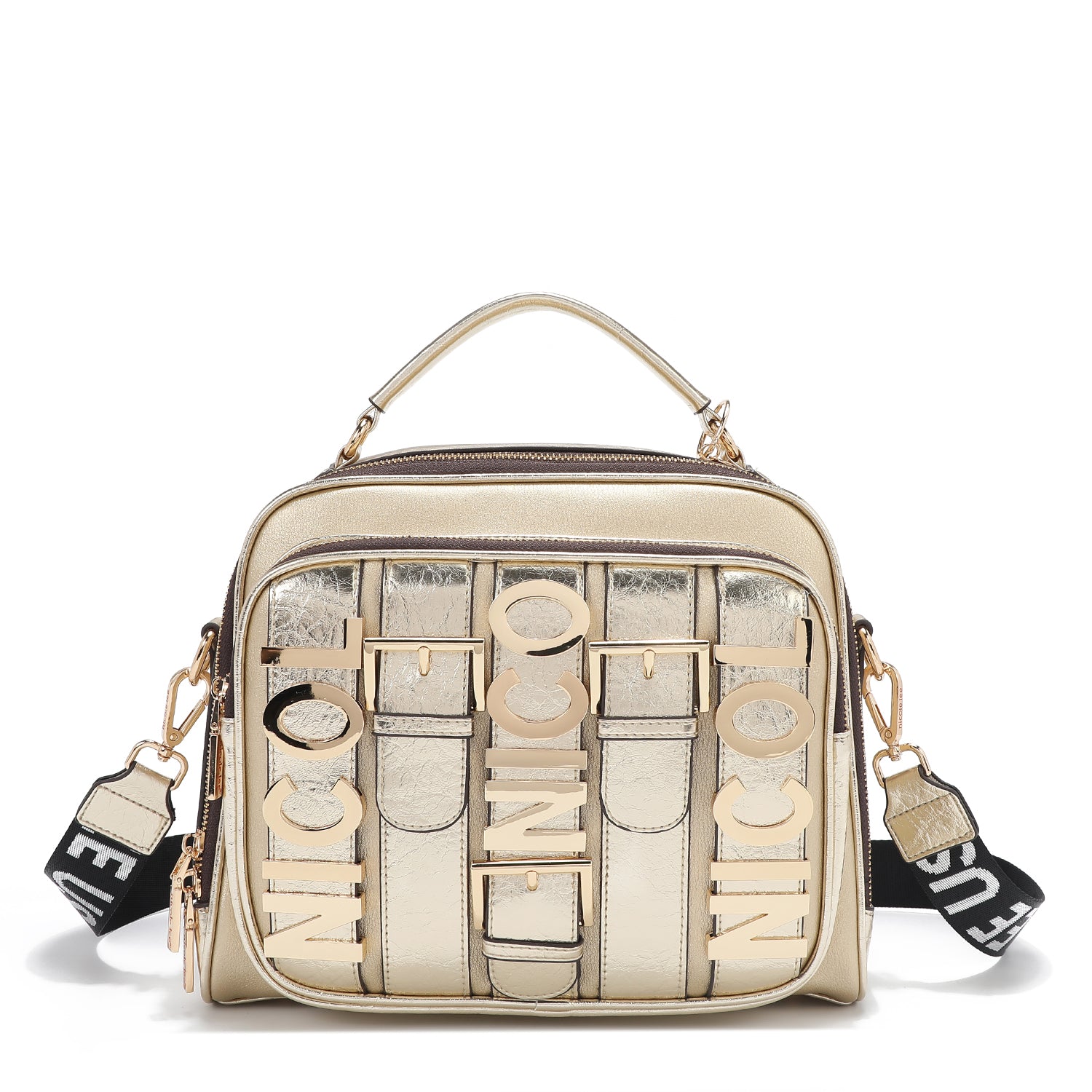 P17202 - BOLSO CON HERRAJE DE NICOEL LEE