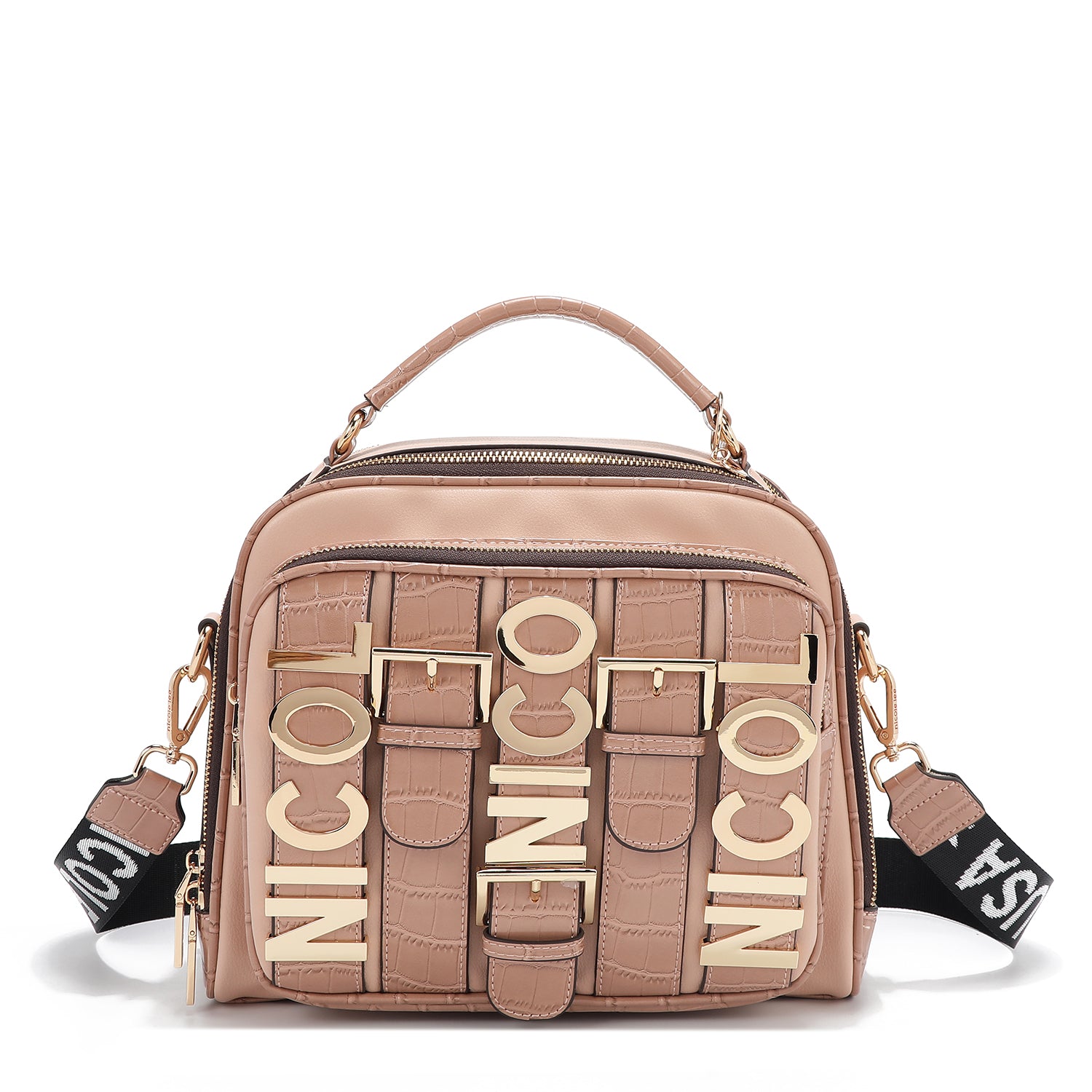 P17202 - BOLSO CON HERRAJE DE NICOEL LEE