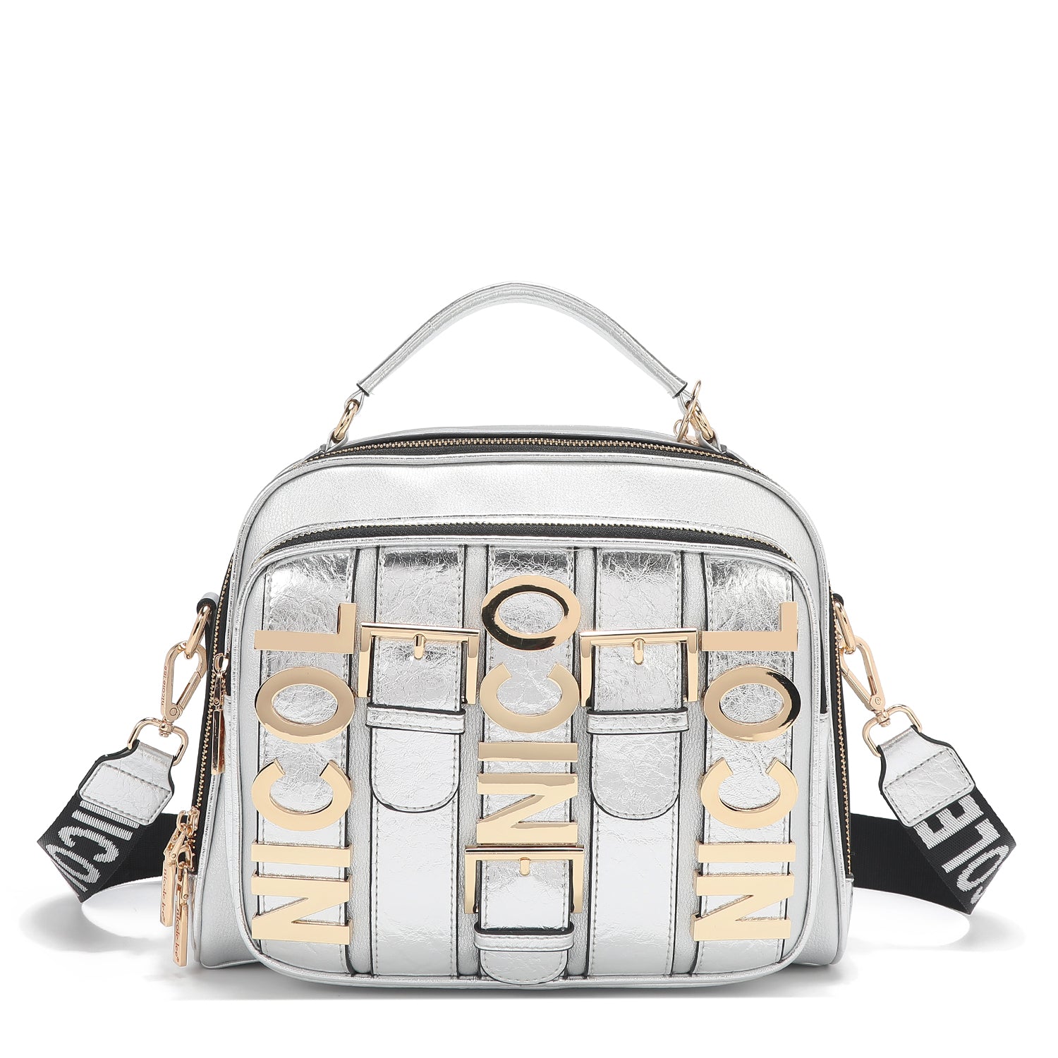 P17202 - BOLSO CON HERRAJE DE NICOEL LEE