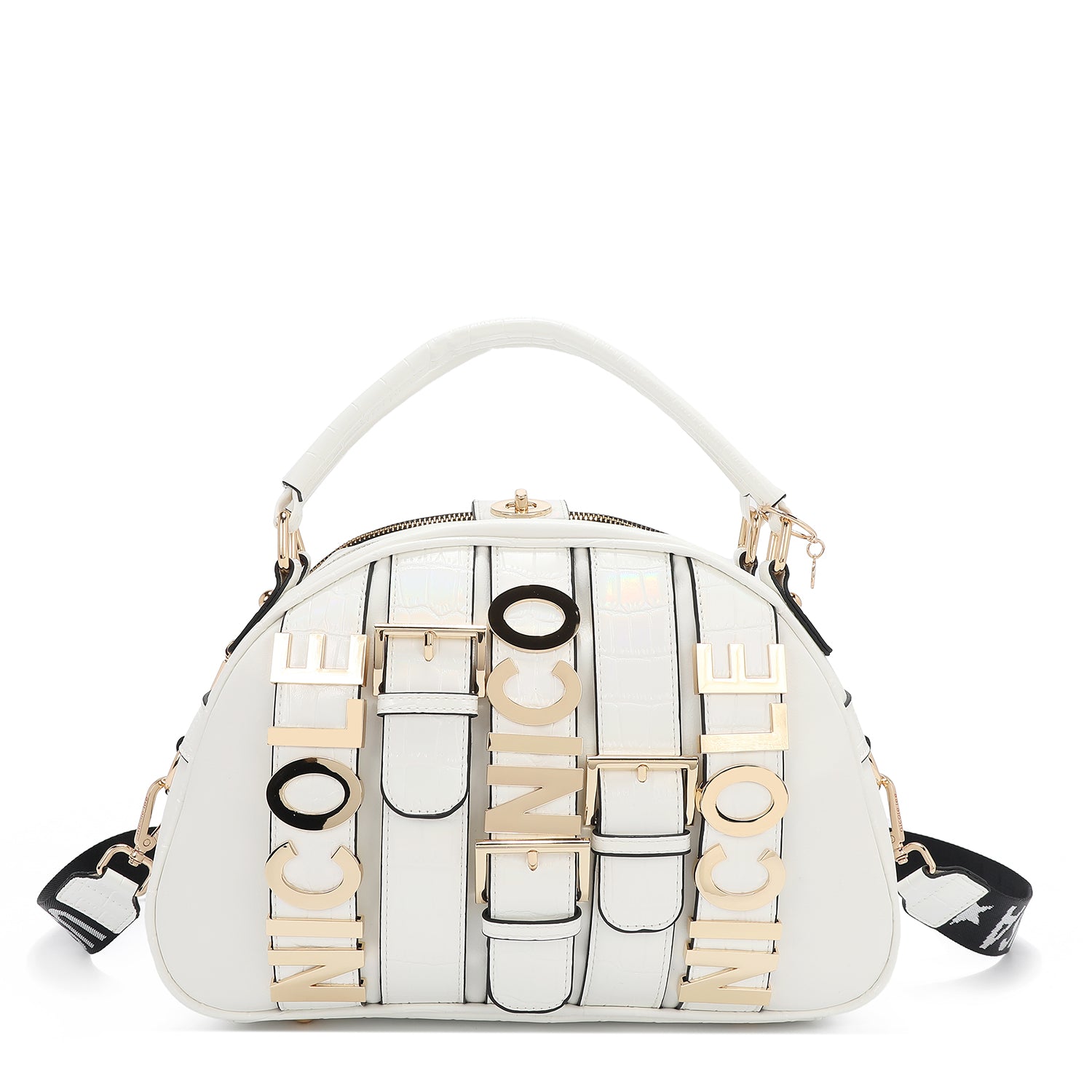 P17204 - BOLSO CON HERRAJE DE NICOLE LEE
