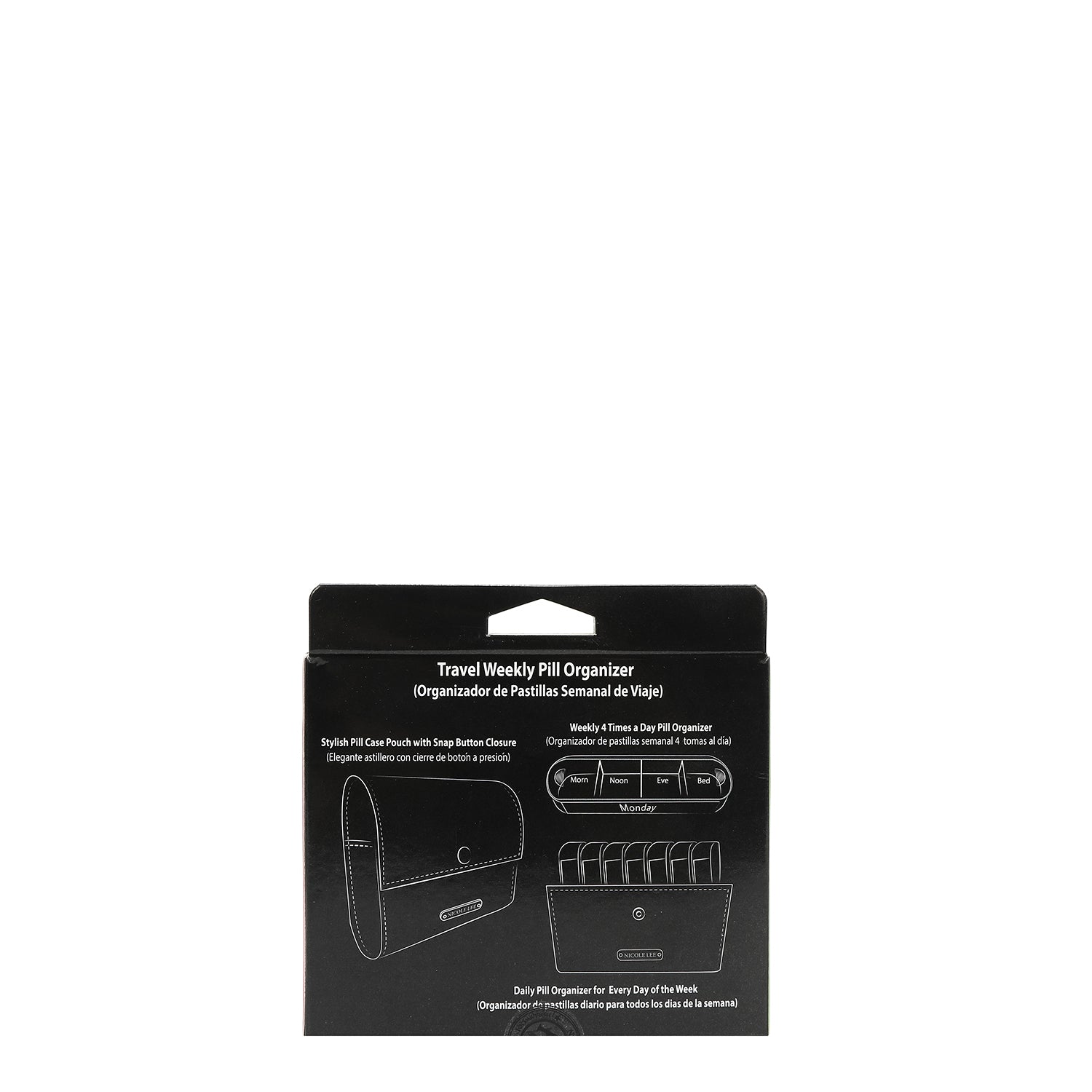 PC7602 BEST SMILE - ORGANIZADOR DE PASTILLAS CON COMPARTIMENTOS