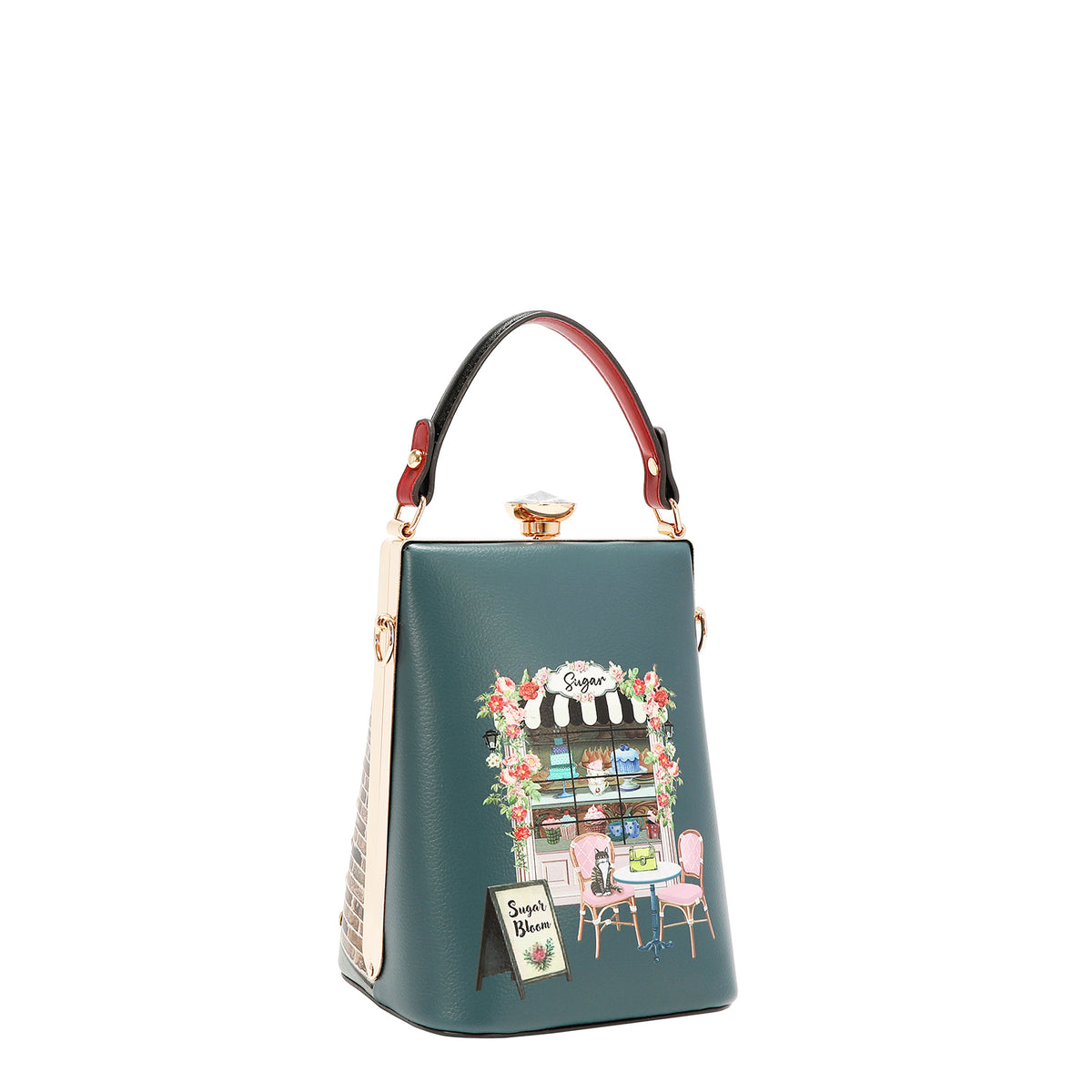 PRT16613 SUGAR DAY - bolso con diamante