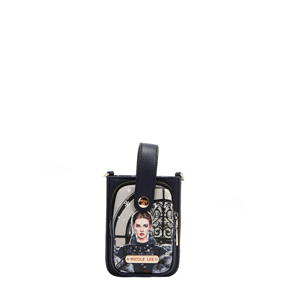 PRT17145 MODA SNOWFLAK - FUNDA CRUZADA PARA TELEFONO