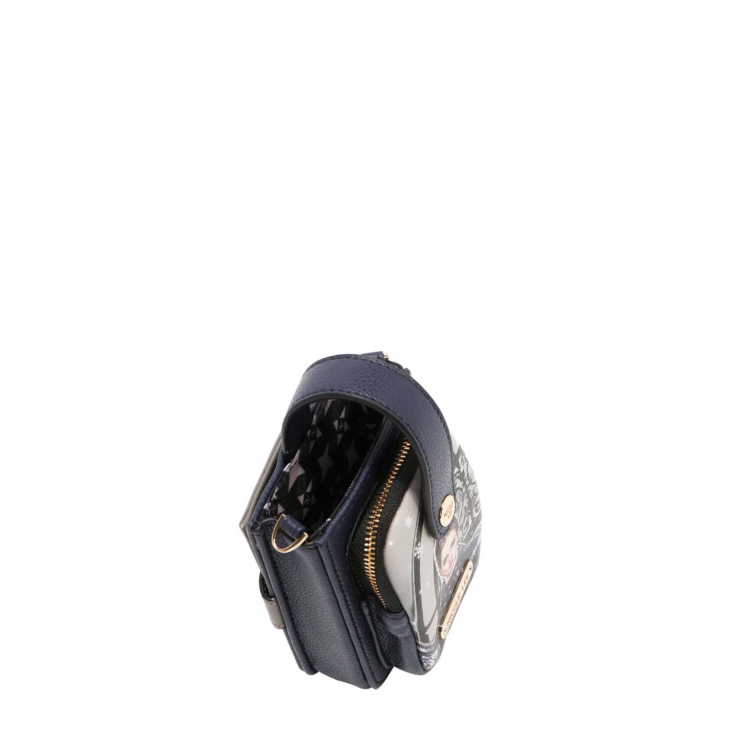 PRT17145 MODA SNOWFLAK - FUNDA CRUZADA PARA TELEFONO