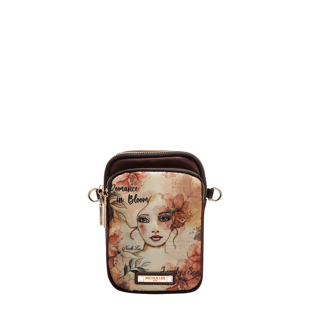 PRT17485 REFLECTION OF LOVE- BOLSO BANDOLERA CON VARIOS COMPARTIMENTOS