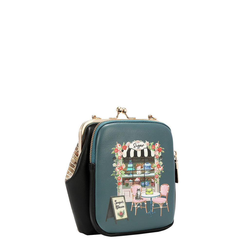 PRT17765 SUGAR DAY - Fashion Kiss Lock Crossbody