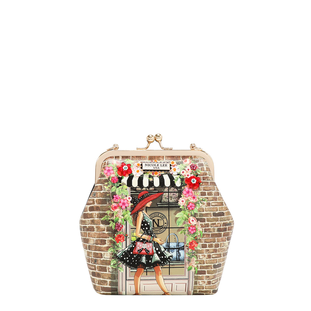 PRT17765 SUGAR DAY - Fashion Kiss Lock Crossbody