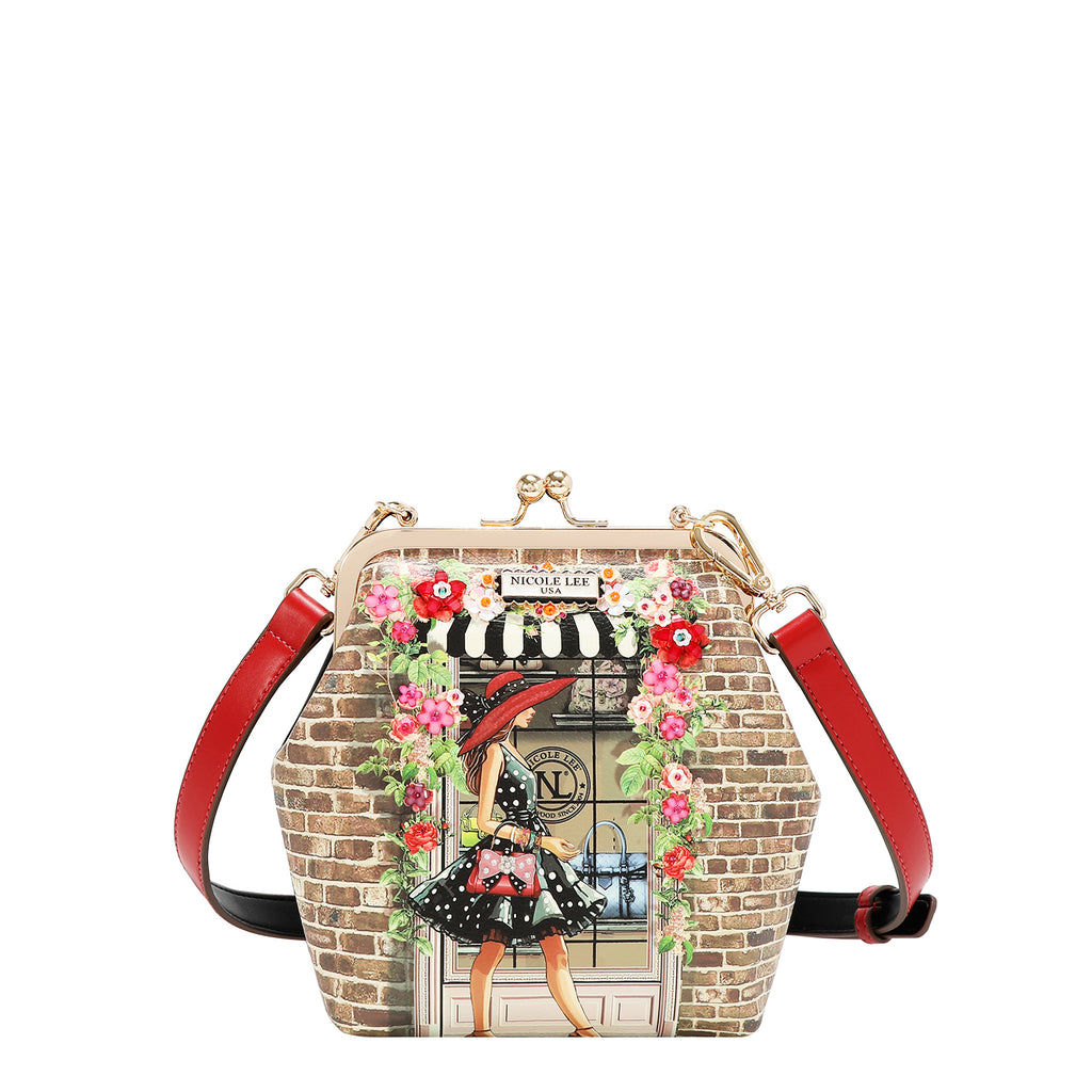 PRT17765 SUGAR DAY - Fashion Kiss Lock Crossbody