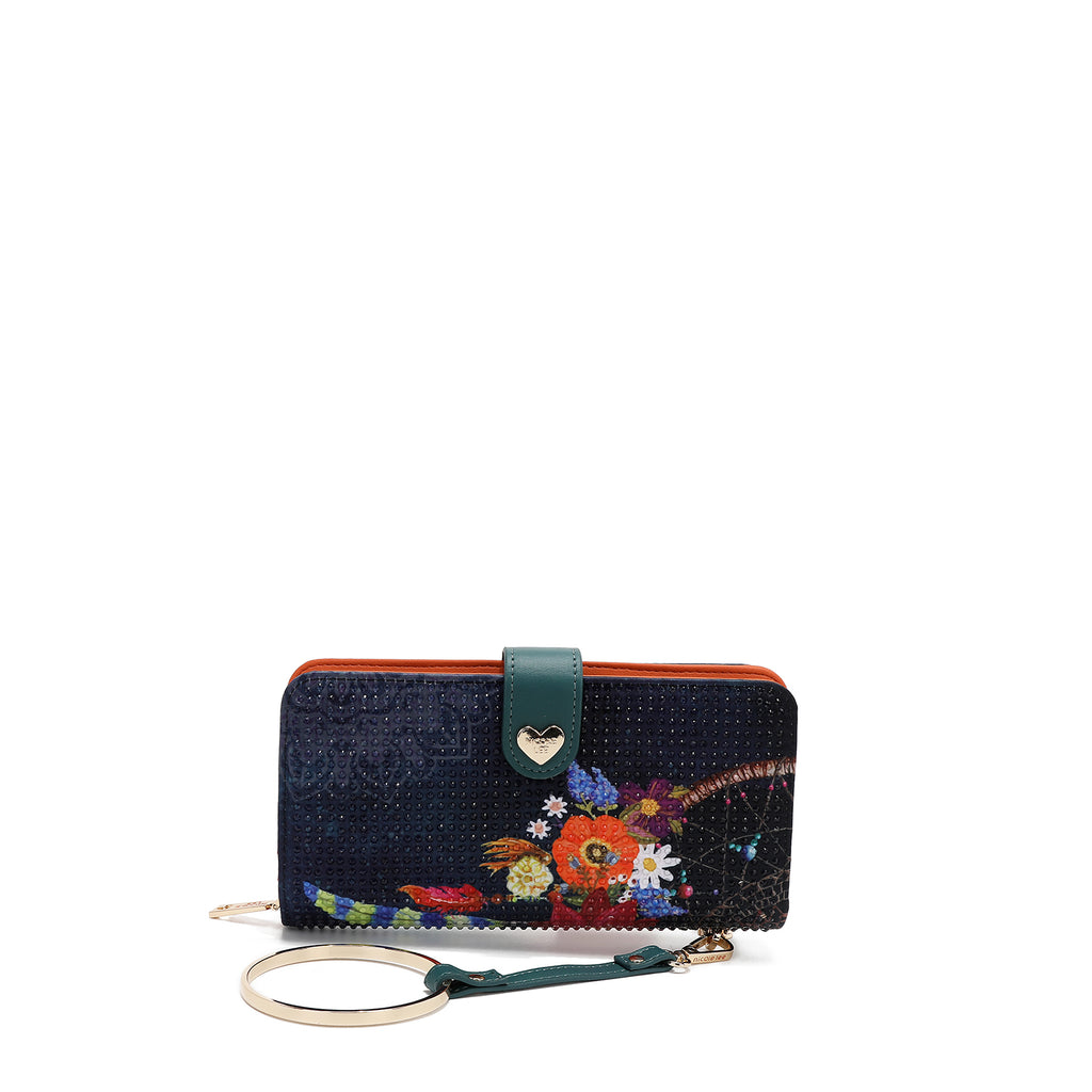 PRT6700 DREAM COMES TRUE BILLETERA PLEGABLE DE FIRMA NL CON MUÑECA