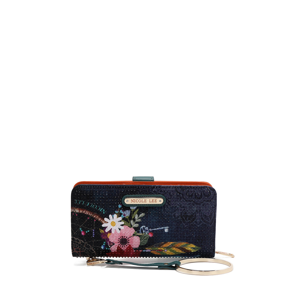 PRT6700 DREAM COMES TRUE BILLETERA PLEGABLE DE FIRMA NL CON MUÑECA