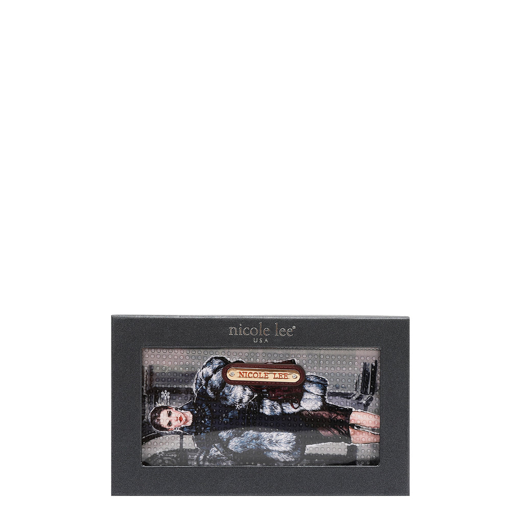 PRT6700 MODA SNOWFLAKE-  CARTERA CON PULCERA