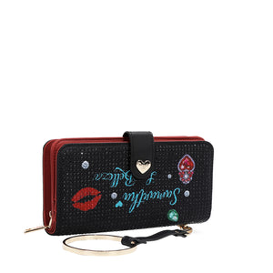 PRT6700 Samantha la Belleza - CARTERA CON MUÑEQUERA